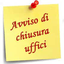 Chiusura Uffici comunali